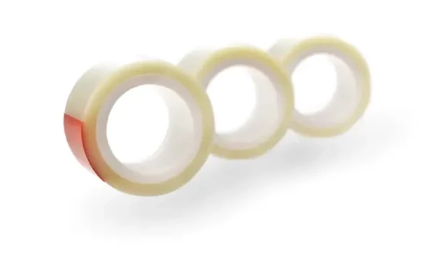 Cinta adhesiva según ISO 2409:2003