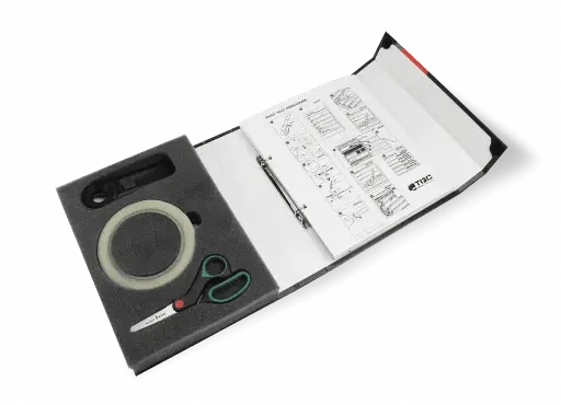 Kit análisis de polvo